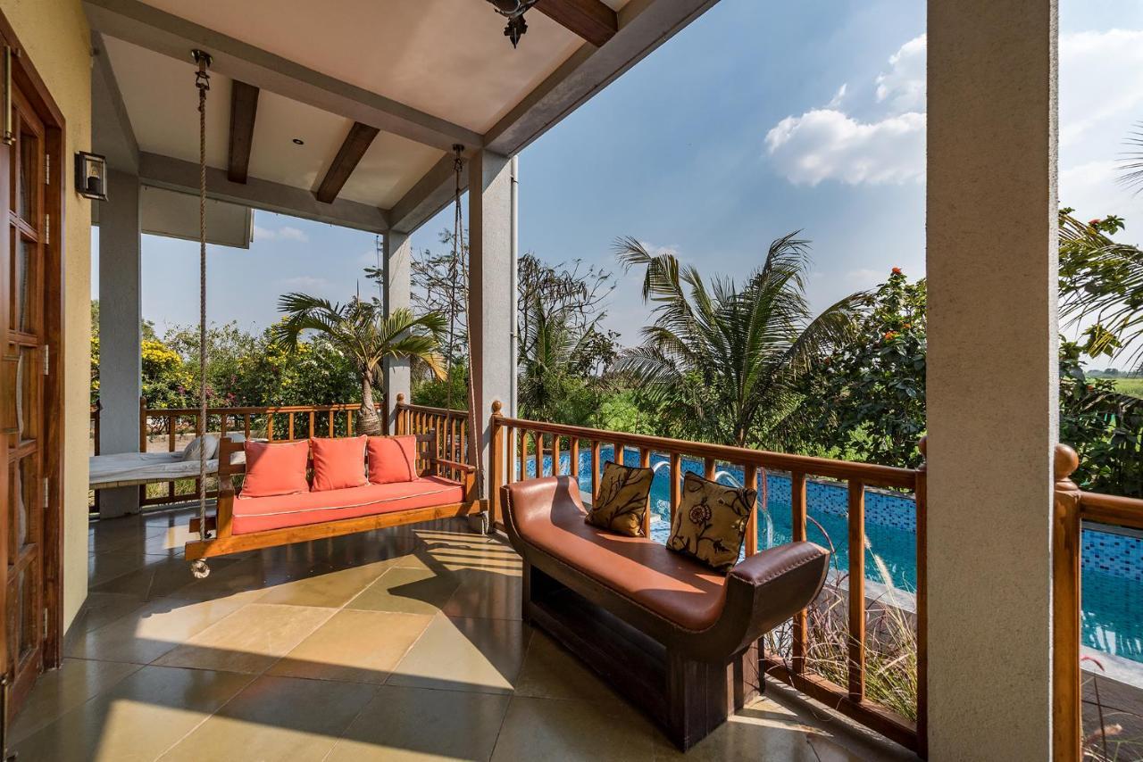Saffronstays Happy Fields, Pune - Luxury Farmstay With Farm To Table Food Экстерьер фото